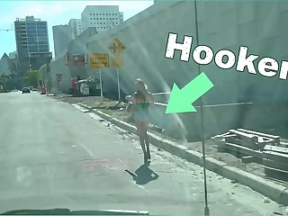 BANGBROS - Along to Profitability Bus Picks Back A Hooker Named Victoria Gracen On Along to Streets Of Miami
